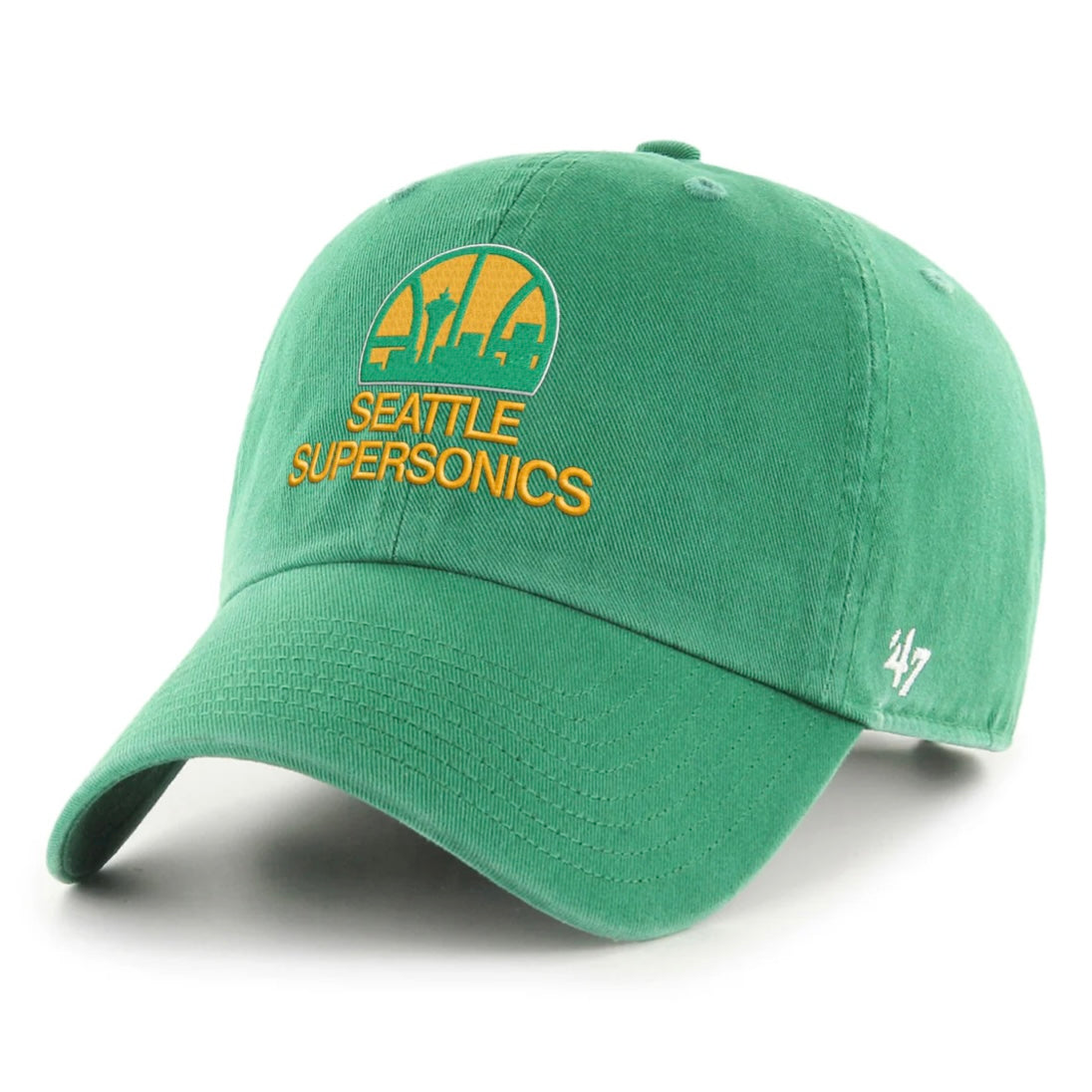 Sonics Retro Clean-Up Green/Yellow Logo Hat