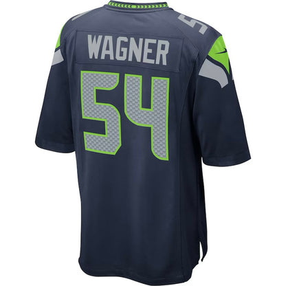 Seahawks WAGNER 54 Navy Game Jersey