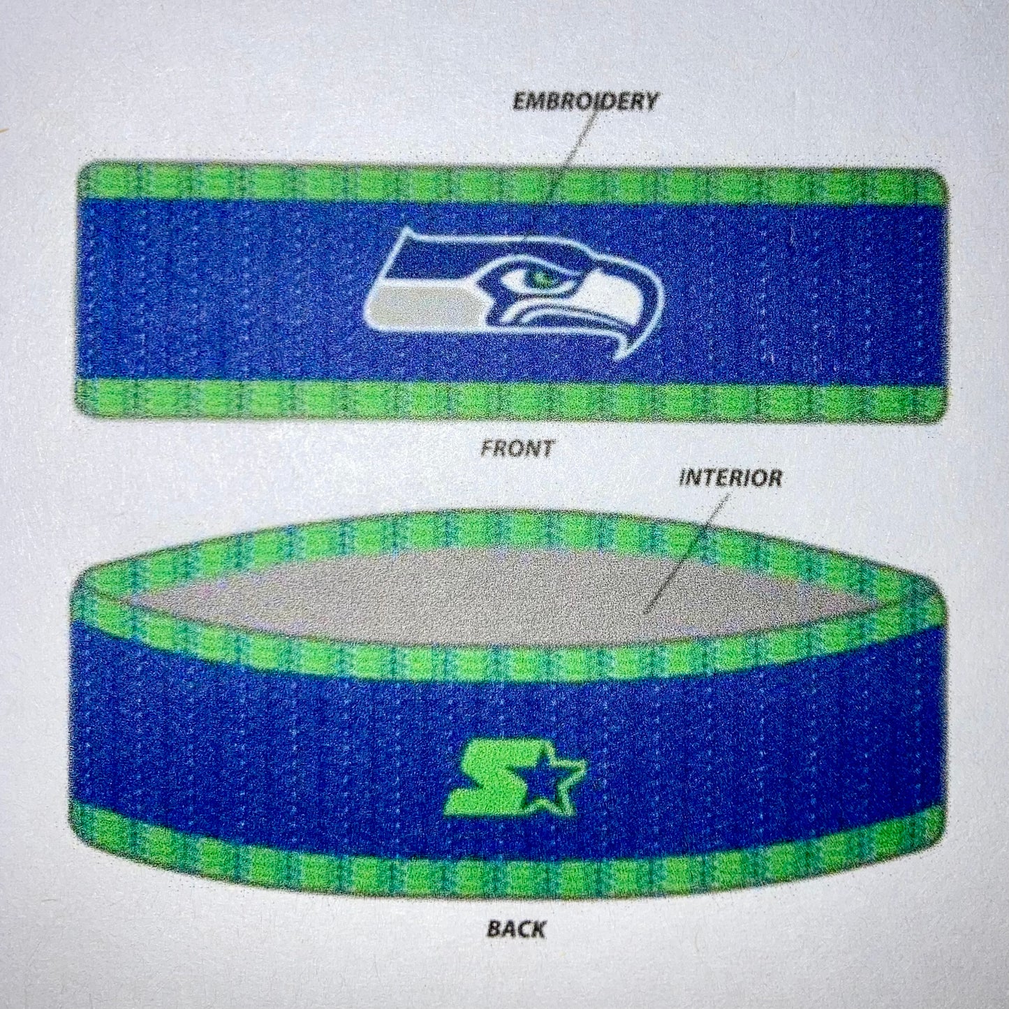 Seahawks Fleece Lined Headband