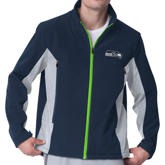 Seahawks Team Issue Poly Shell Full-Zip Jacket