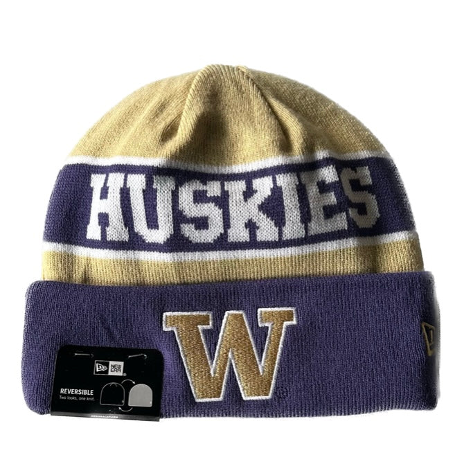 UW Huskies Reversible Cuff Knit Beanie