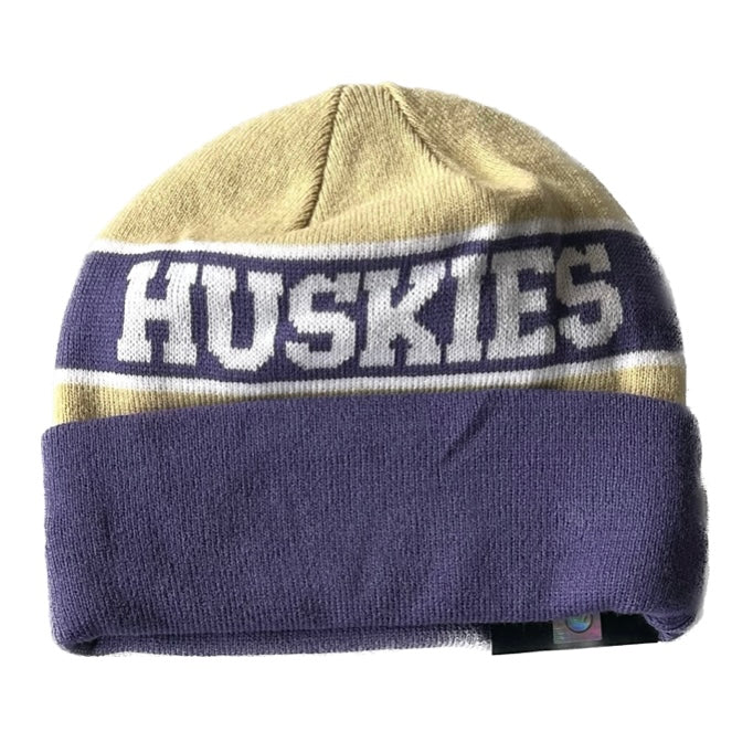 UW Huskies Reversible Cuff Knit Beanie