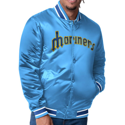 Mariners REVERSIBLE Dueling Logos Starter Jacket