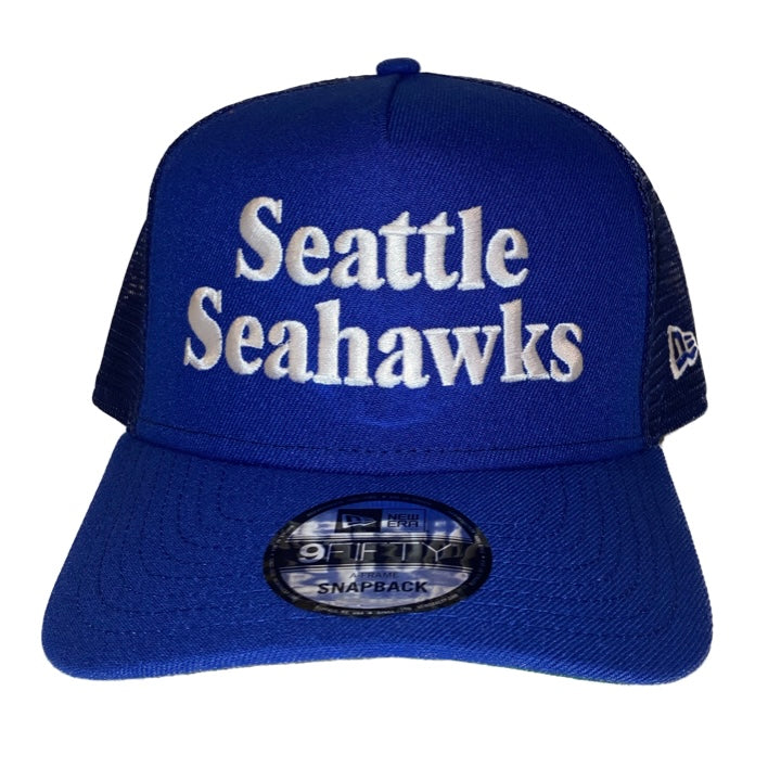 Seahawks Chuck Knox Retro AF-Mesh Snapback Hat