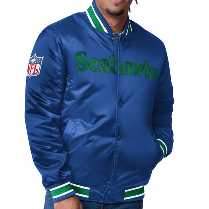 Seahawks REVERSIBLE Dueling Logos Starter Jacket