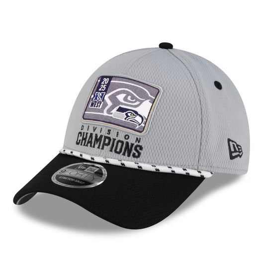 Seahawks 2025 NFC West Division Champions On-Field Locker Room Hat