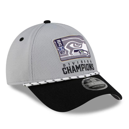 Seahawks 2025 NFC West Division Champions On-Field Locker Room Hat