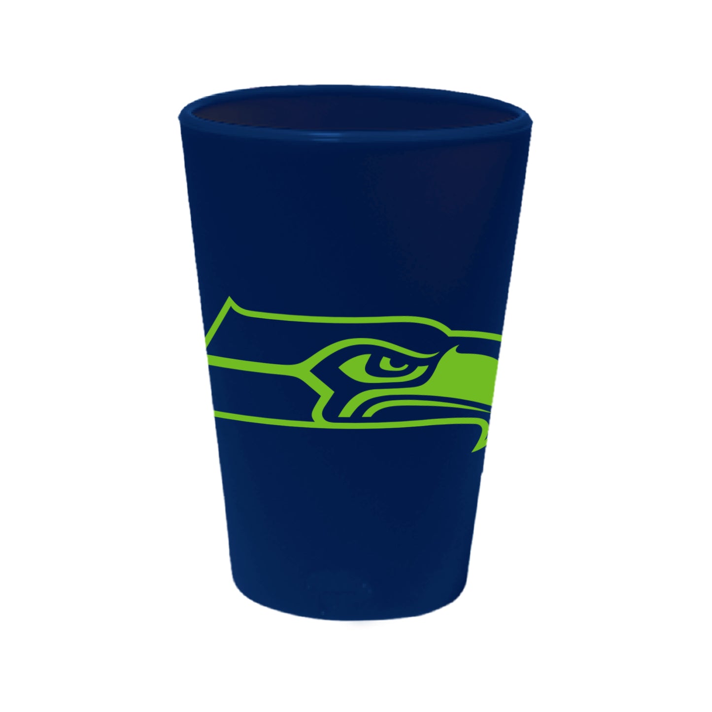 Seahawks Lime/Navy 1.5oz Silicone Shot Glass
