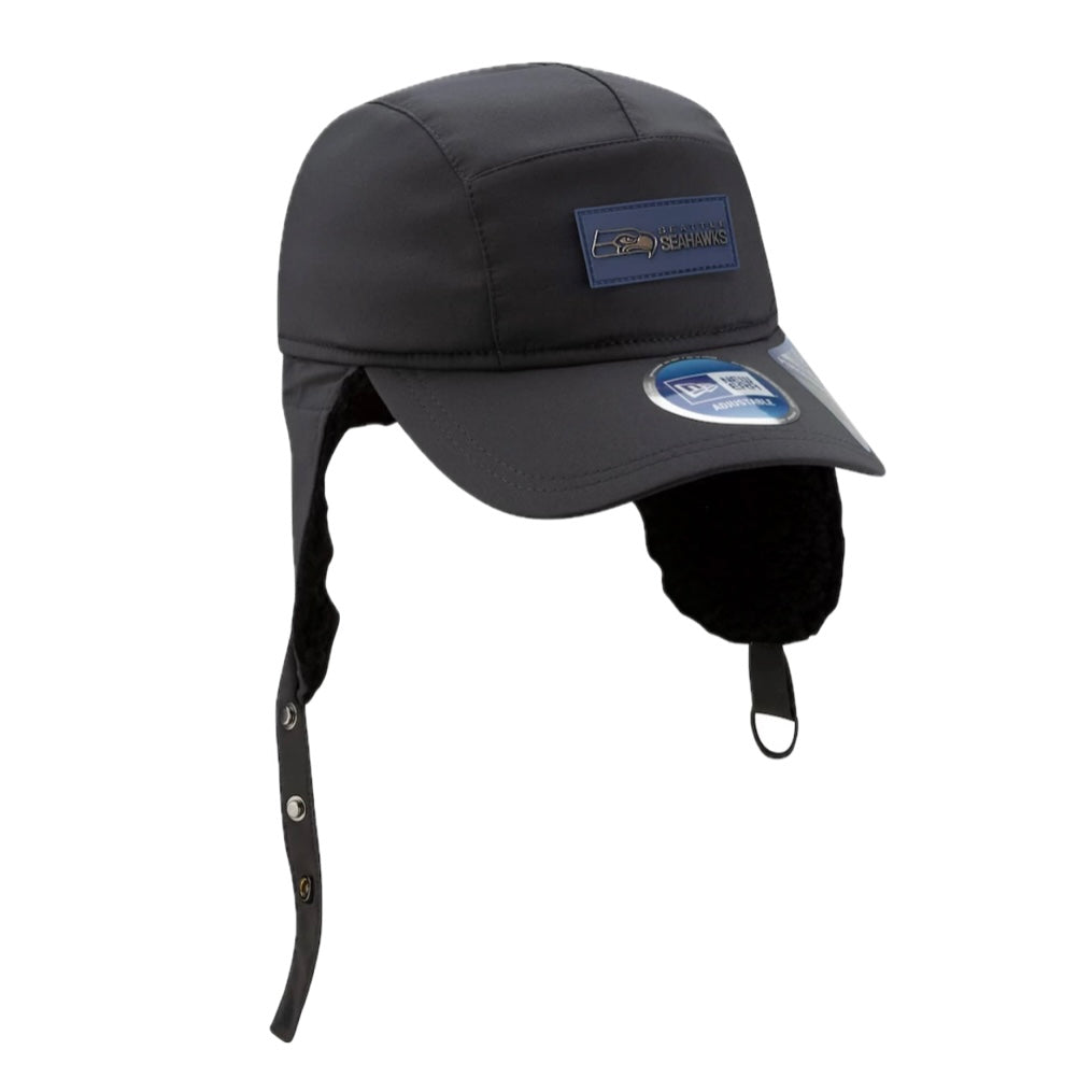 Seahawks 2025 Sideline Cold Weather Trapper Knit