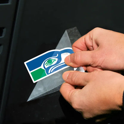 Seahawks Perfect Cut Retro 4x4 Decal