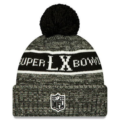 Seahawks Super Bowl LX Official Pom Knit Beanie