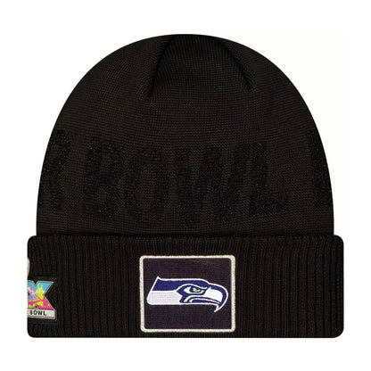 Seahawks Super Bowl LX Official Knit Beanie