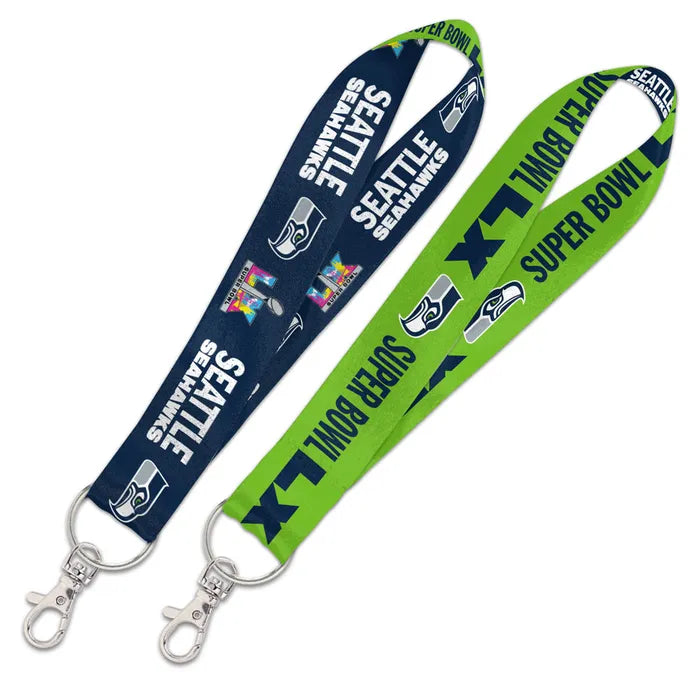 Seahawks Super Bowl LX Key Strap