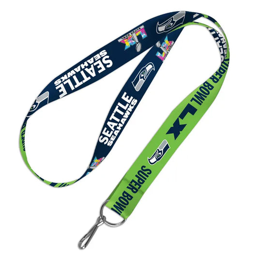 Seahawks Super Bowl LX Lanyard