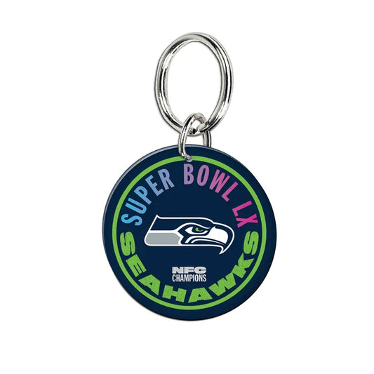 Seahawks Super Bowl LX Keyring
