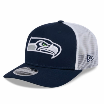 Seahawks Navy / White Snapback Trucker Hat