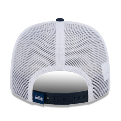 Seahawks Navy / White Snapback Trucker Hat