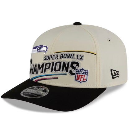 Seahawks Super Bowl LX Champions Official Locker Room On-Field Hat