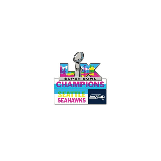 Seahawks Super Bowl LX Champions Official Logo Pin