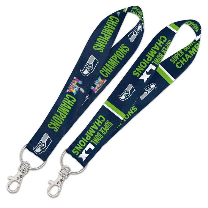 Seahawks Super Bowl LX Champions Key Strap