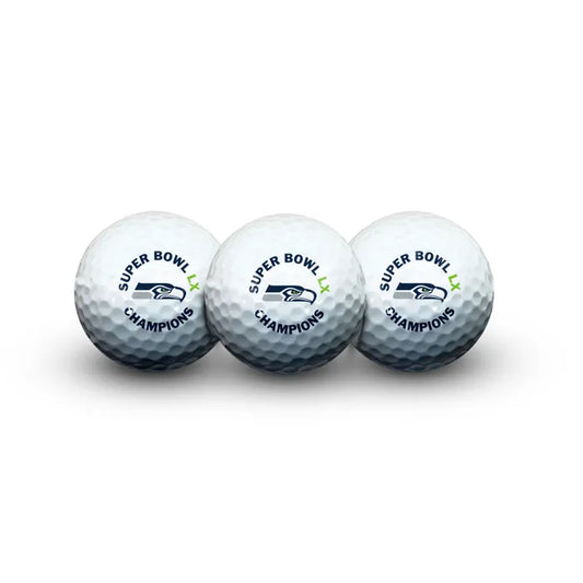 Seahawks Super Bowl LX Champions Golf Ball Set