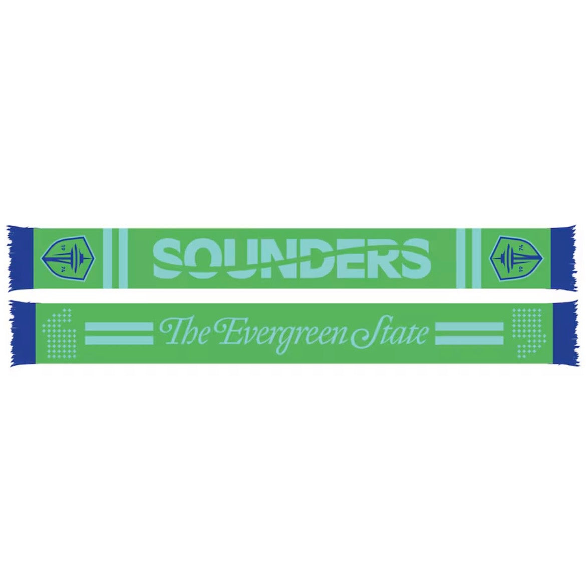 Sounders 2026 Evergreen Jersey Kit Scarf