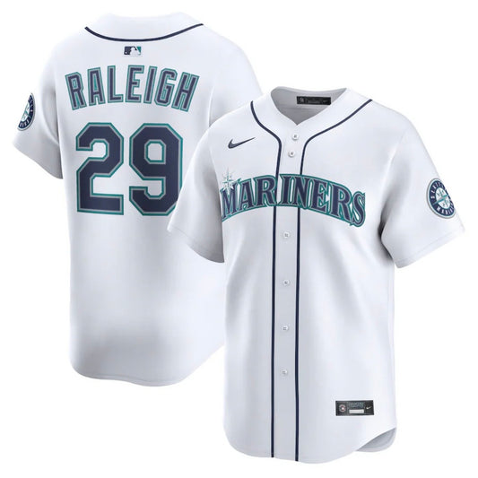 Mariners Cal Raleigh White Nike Jersey