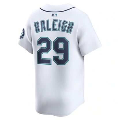 Mariners Cal Raleigh White Nike Jersey