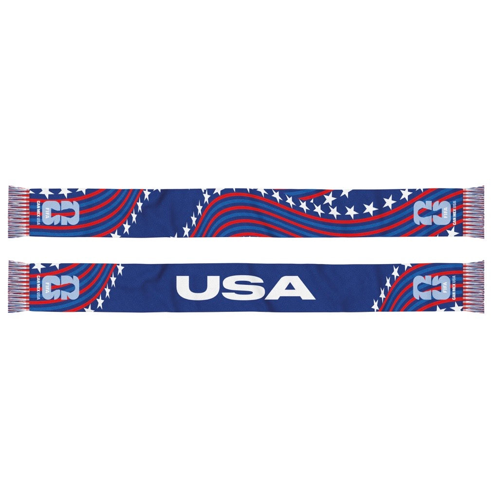 FIFA World Cup 2026 “USA Host Country” Official Woven Scarf