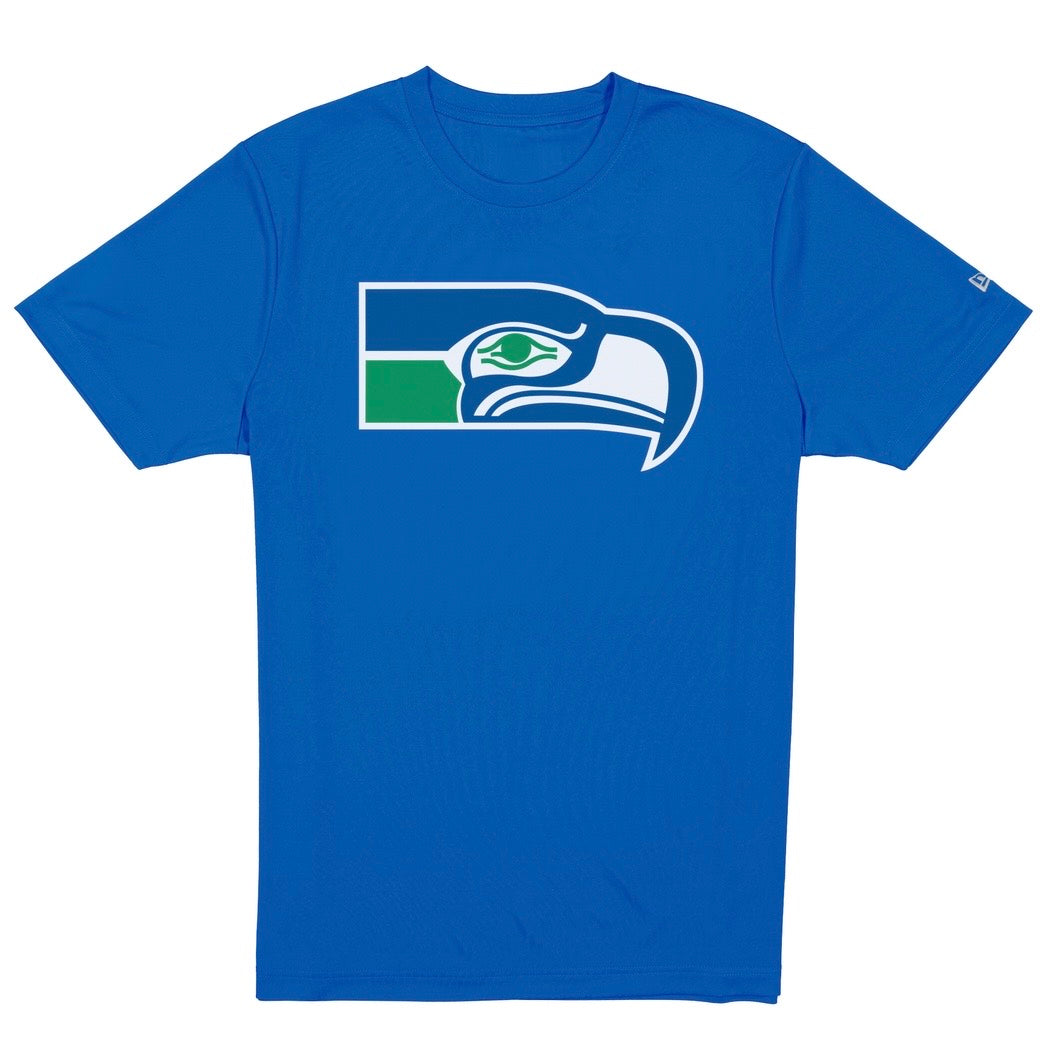 Seahawks Retro Big Logo Royal Tee