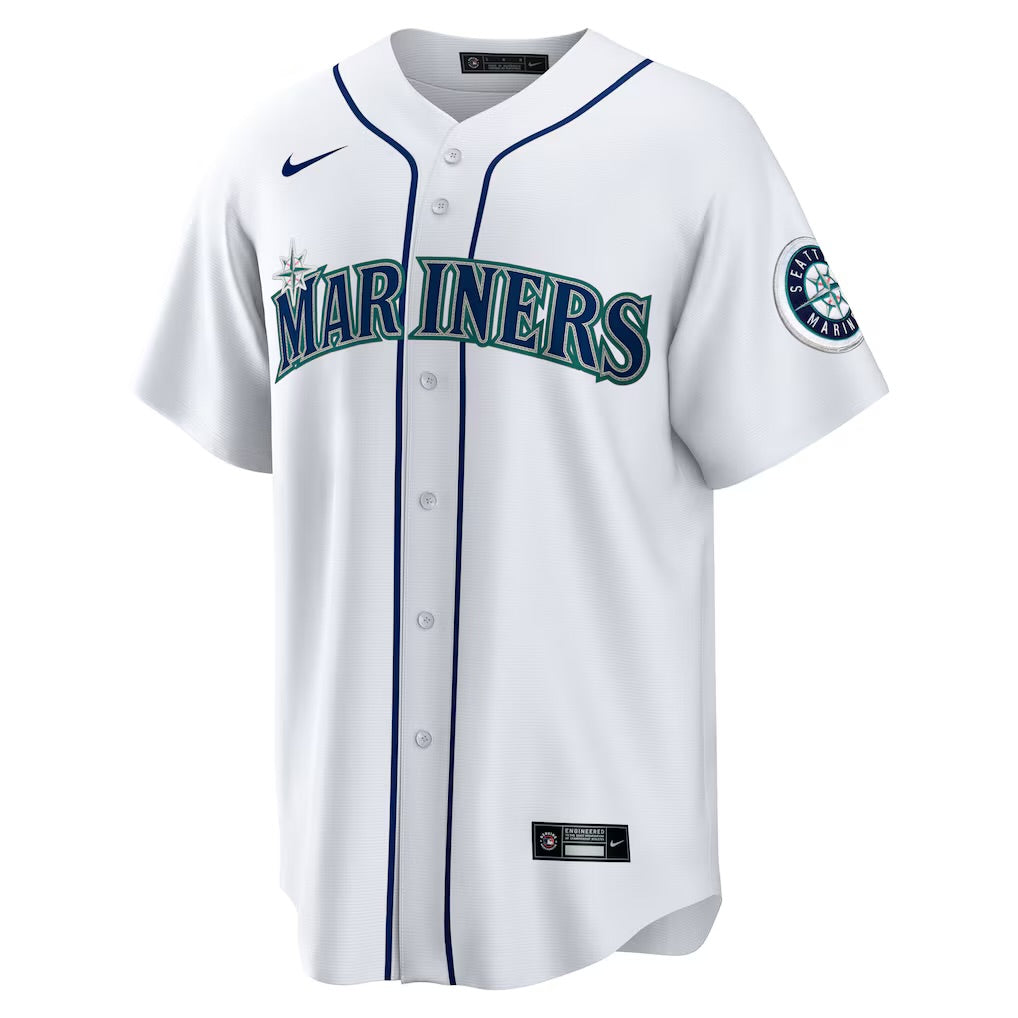 Mariners Ken Griffey Jr. White Nike Jersey