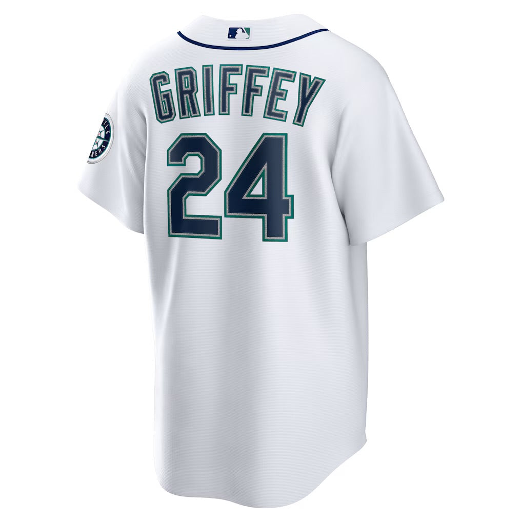 Mariners Ken Griffey Jr. White Nike Jersey