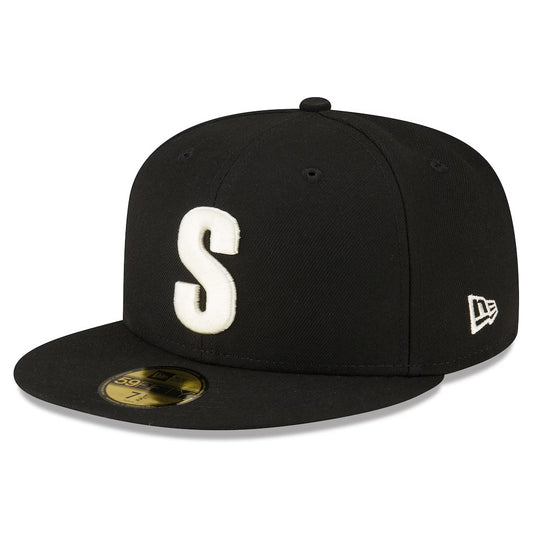 Mariners On-Field Black Steelheads Authentic Fitted Hat