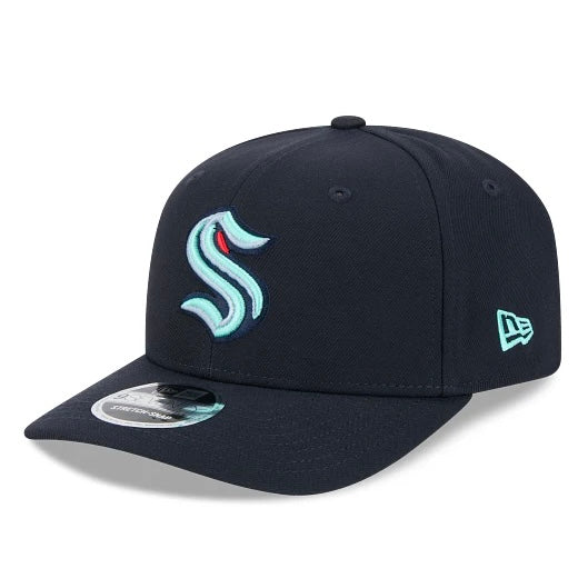 Kraken Classic Navy Stretch-Snap Hat