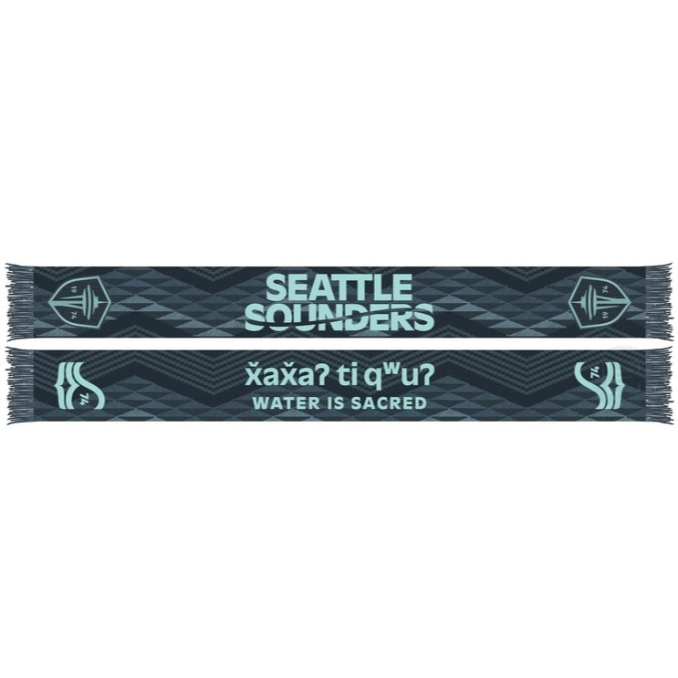 Sounders 2025 The Salish Sea Primary Scarf