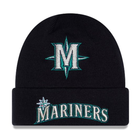 Mariners 2026 Navy Dugout Cuff Knit Beanie