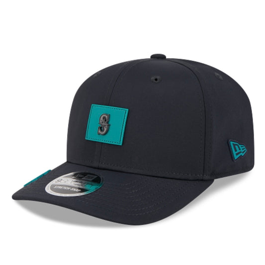 Mariners Team Color Clubhouse Stretch-Snap Hat