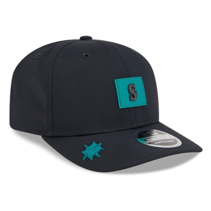 Mariners Team Color Clubhouse Stretch-Snap Hat
