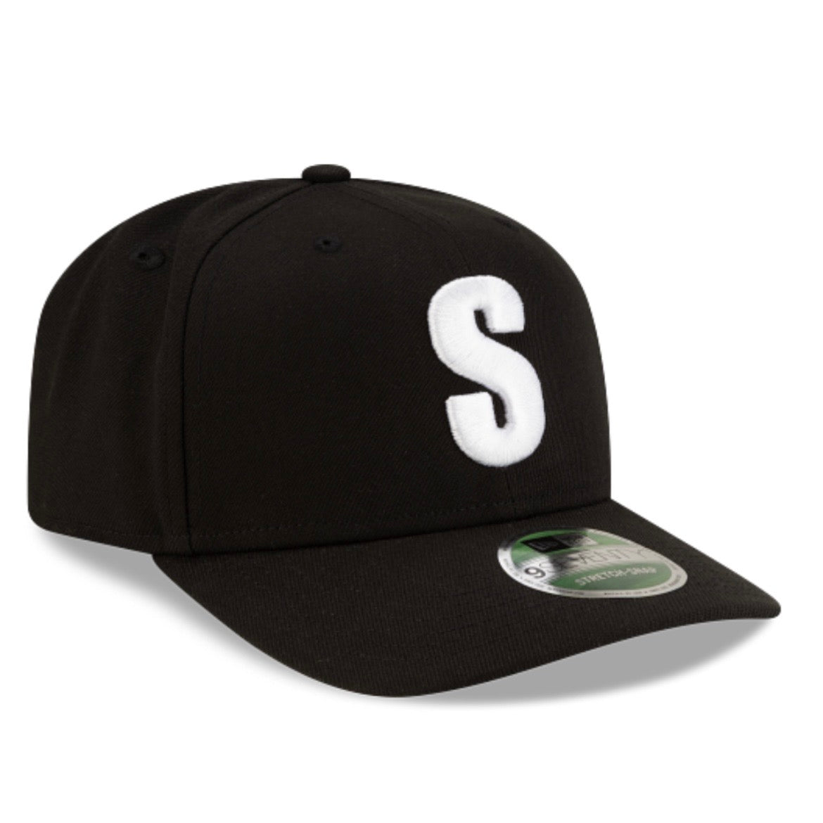 Mariners Black Steelheads 9Seventy Stretch-Snap Navy Hat