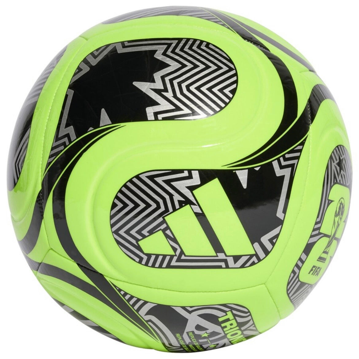 FIFA 2026 World Cup Neon Yellow / Black Soccer Ball - Size 5