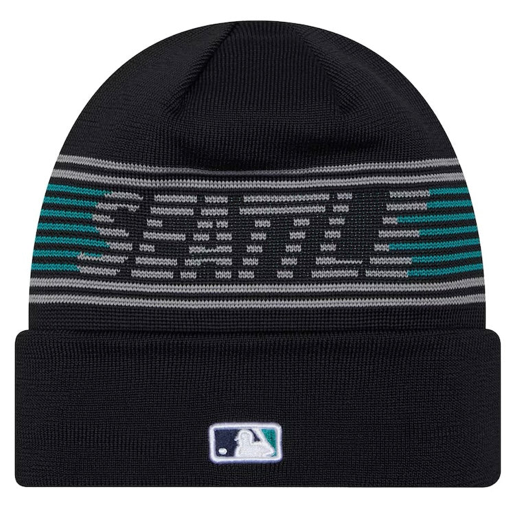 Mariners 2025 Authentic Collection Cuffed Knit Beanie