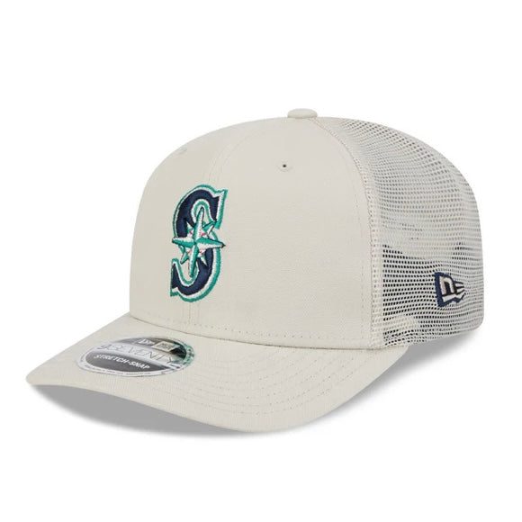 Mariners Canvas Snapback Trucker Hat