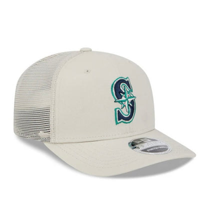 Mariners Canvas Snapback Trucker Hat