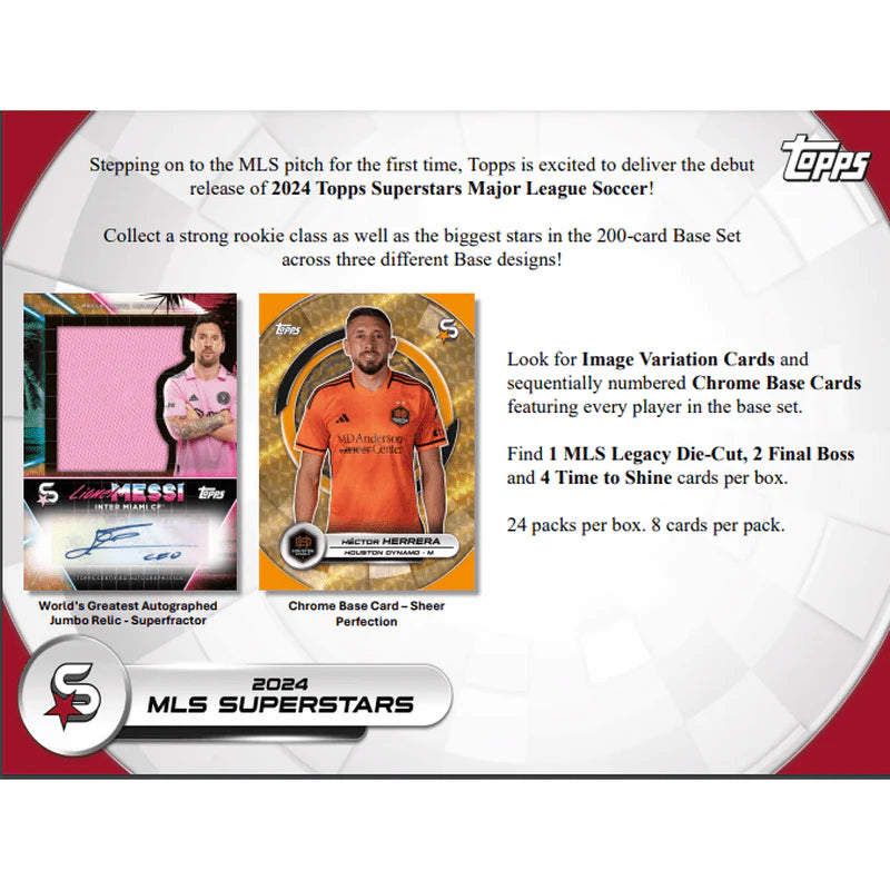 Topps 2024 MLS Super Stars Hobby Pack