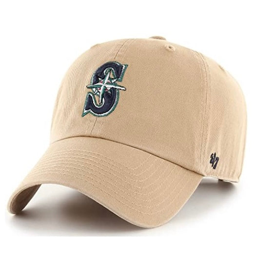 Mariners Light Khaki Classic Adjustable Hat