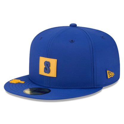 Mariners Official Dugout Retro-S Trident Royal Authentic Fitted Hat