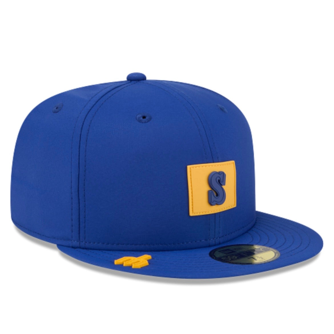 Mariners Official Dugout Retro-S Trident Royal Authentic Fitted Hat