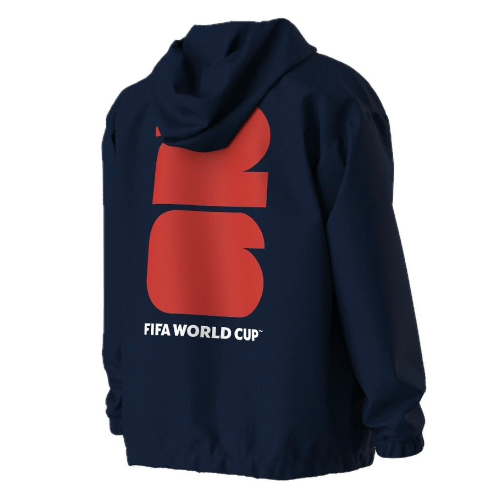 FIFA World Cup 2026 Official United States Full Zip Hooded Navy Jacket