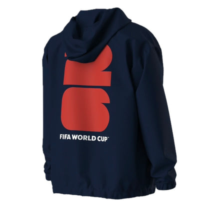 FIFA World Cup 2026 Official United States Full Zip Hooded Navy Jacket