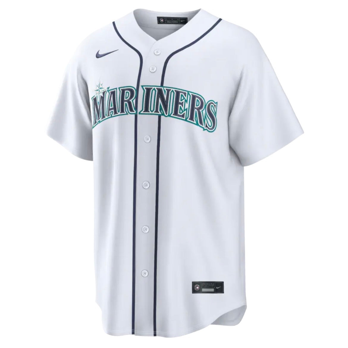 Mariners Julio Rodriguez White Nike Jersey